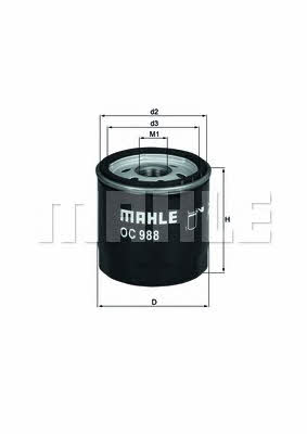 Buy Mahle&#x2F;Knecht OC 988 at a low price in United Arab Emirates!