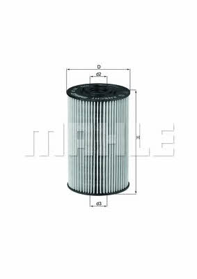 Oil Filter Mahle&#x2F;Knecht OX 150D