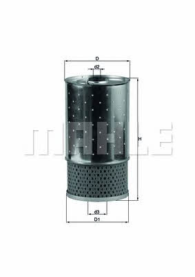 Mahle/Knecht Oil Filter – price 43 PLN
