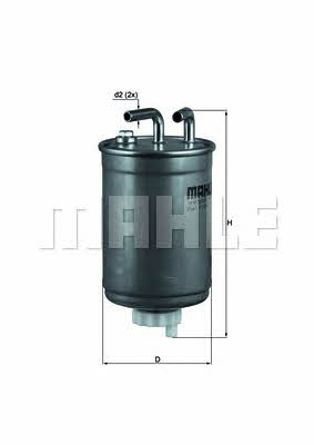 Mahle/Knecht KL 99 Fuel filter KL99