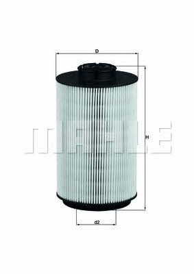 Fuel filter Mahle/Knecht KX 230D