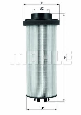 Mahle/Knecht Fuel filter – price [object Object] PLN