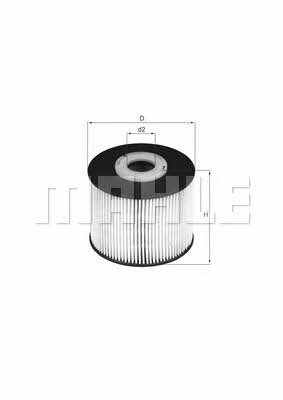Fuel filter Mahle/Knecht KX 331D