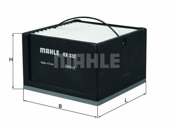 Mahle/Knecht KX 332 Fuel filter KX332