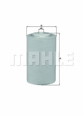 Fuel filter Mahle/Knecht KX 65D
