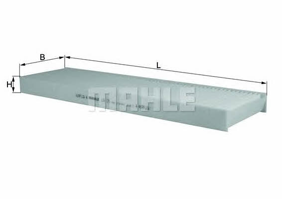 Cabin filter Mahle/Knecht LA 171