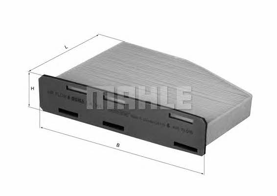 Cabin filter Mahle/Knecht LA 181