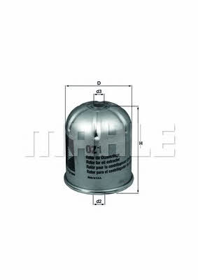 Oil Filter Mahle/Knecht OZ 1D