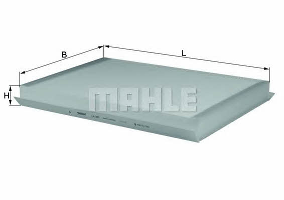 Cabin filter Mahle/Knecht LA 307