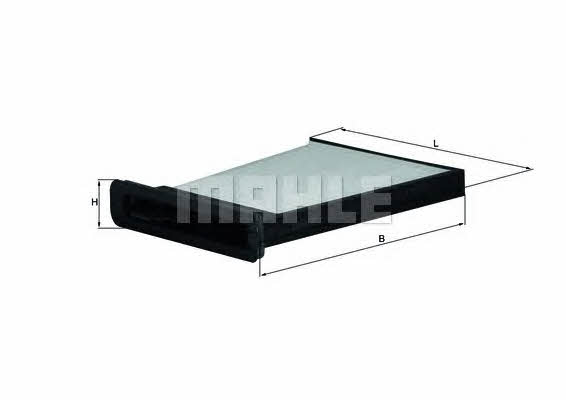 Cabin filter Mahle/Knecht LA 480