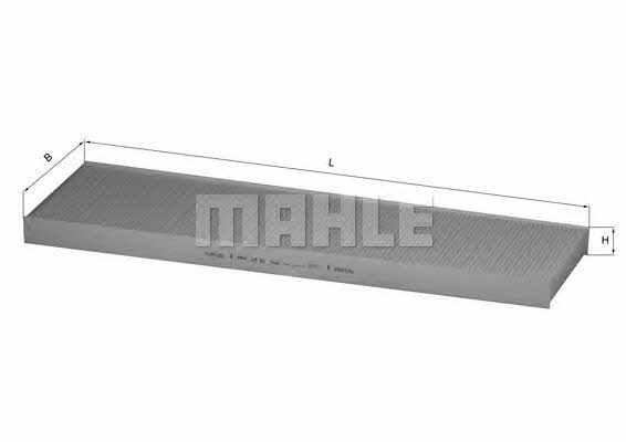 Cabin filter Mahle/Knecht LA 85