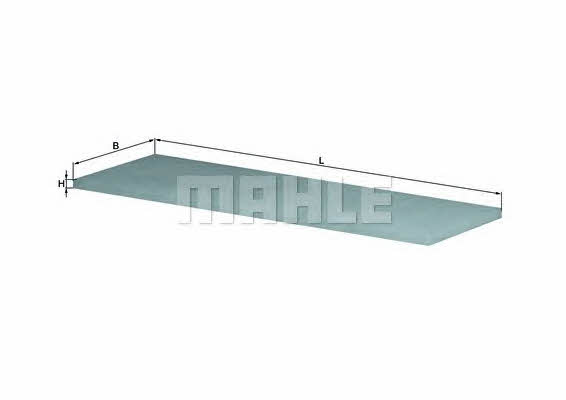 Mahle/Knecht LAP 10 Cabin filter LAP10 LAP10 Mahle/Knecht Cabin filter