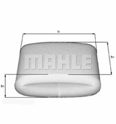 Mahle/Knecht LX 110 Air filter LX110
