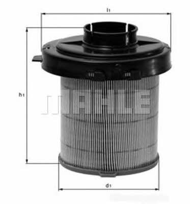 Mahle/Knecht LX 122 Air filter LX122