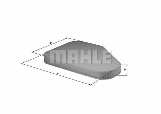 Mahle/Knecht LX 125 Air filter LX125