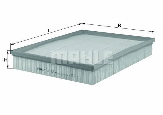 Air filter Mahle/Knecht LX 1294