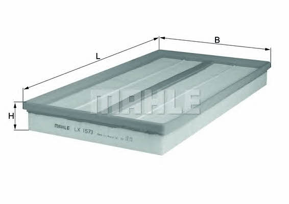 Air filter Mahle/Knecht LX 1573