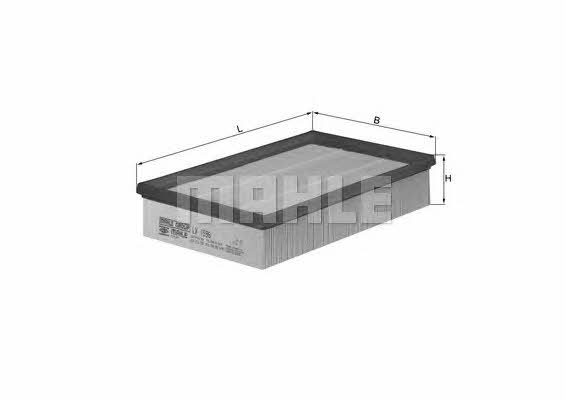 Air filter Mahle/Knecht LX 1596