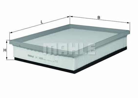 Air filter Mahle/Knecht LX 1656