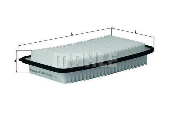 Air filter Mahle/Knecht LX 1692