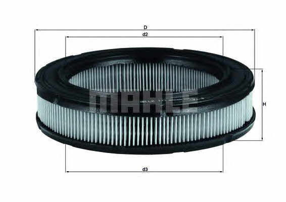 Mahle/Knecht LX 171 Air filter LX171