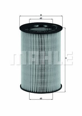 Air filter Mahle&#x2F;Knecht LX 1805