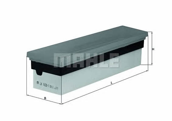 Air filter Mahle/Knecht LX 1823/1