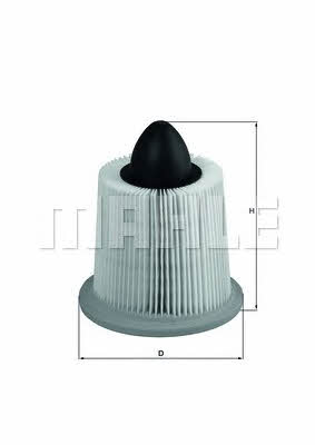 Mahle/Knecht LX 1937 Air filter LX1937