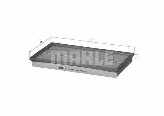 Air filter Mahle&#x2F;Knecht LX 2037