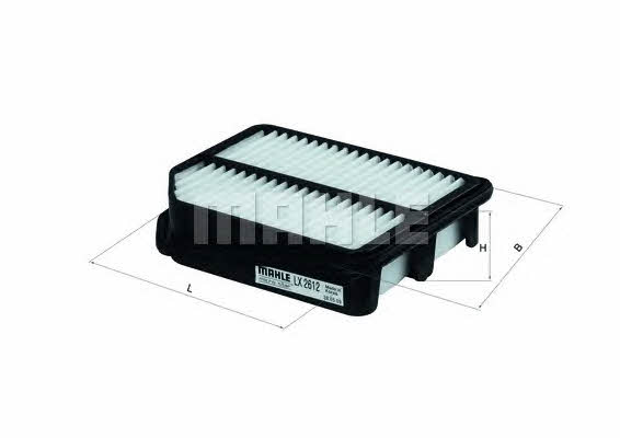 Air filter Mahle/Knecht LX 2612