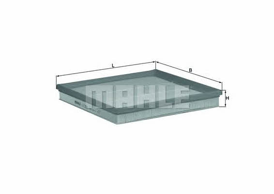 Air filter Mahle/Knecht LX 2881