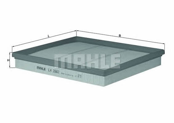 Air filter Mahle/Knecht LX 2882