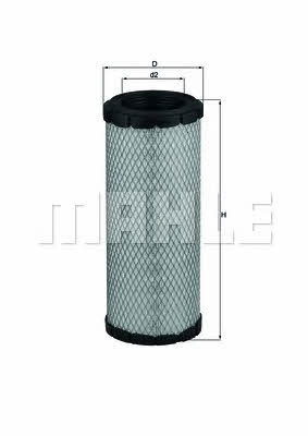 Mahle/Knecht LX 2959 Air filter LX2959