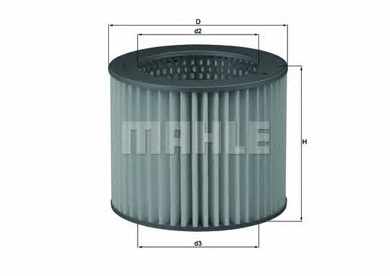 Mahle/Knecht LX 305 Air filter LX305