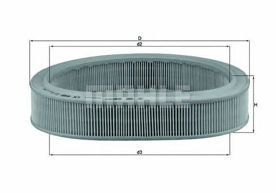 Mahle/Knecht LX 449 Air filter LX449