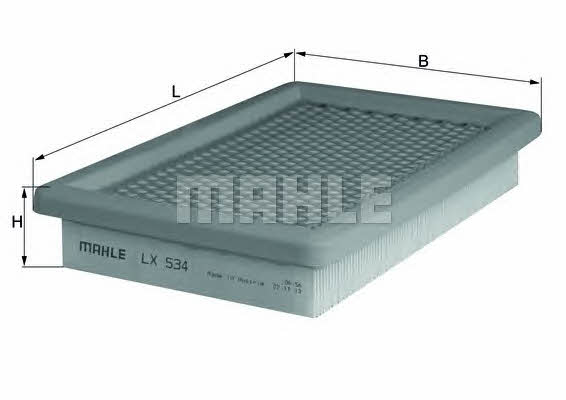 Buy Mahle&#x2F;Knecht LX 534 at a low price in United Arab Emirates!