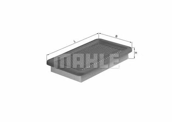 Air filter Mahle/Knecht LX 542