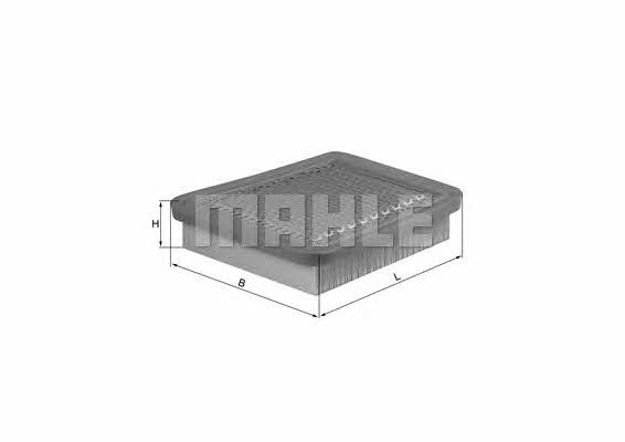 Mahle/Knecht LX 543 Air filter LX543