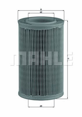 Mahle/Knecht LX 55 Air filter LX55