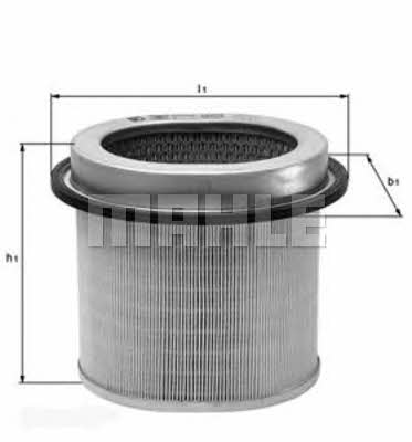 Mahle/Knecht LX 670 Air filter LX670