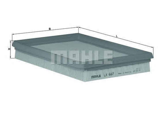 Buy Mahle&#x2F;Knecht LX 687 at a low price in United Arab Emirates!
