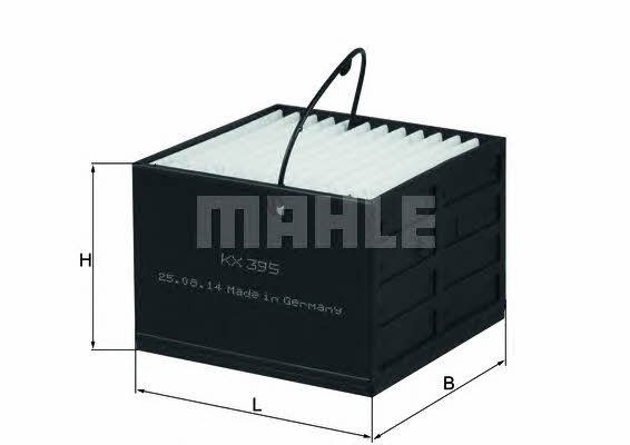 Mahle/Knecht KX 395 Fuel filter KX395