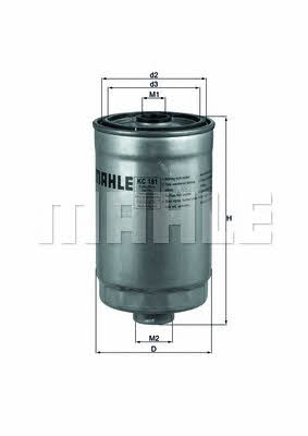 Mahle/Knecht KC 181 Fuel filter KC181