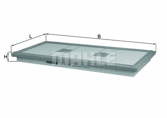 Buy Mahle/Knecht LX 3140 at a low price in United Arab Emirates!