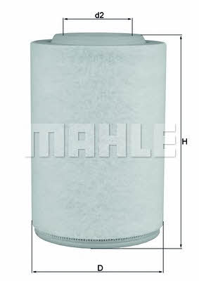 Air filter Mahle/Knecht LX 3286