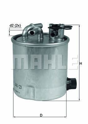 Fuel filter Mahle&#x2F;Knecht KL 440&#x2F;23