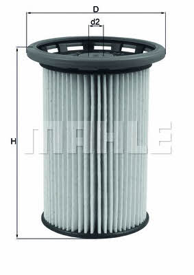 Fuel filter Mahle/Knecht KX 341