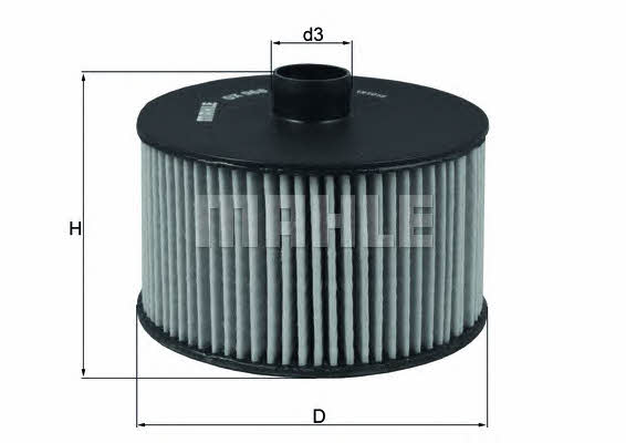 Oil Filter Mahle&#x2F;Knecht OX 968D