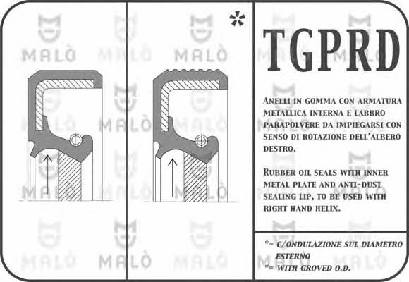 Malo 714PRDF Camshaft 714PRDF