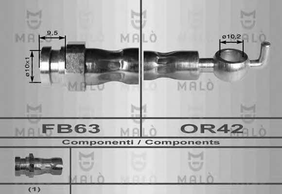 Malo 80037 Brake Hose 80037